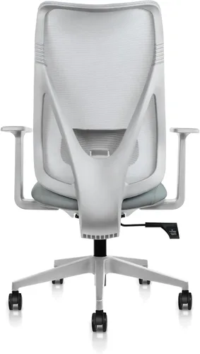 Miniatura 6 de 2xhome Silla de oficina ergonómica Silla de escritorio de malla de respaldo alto Soporte lumbar ajustable de inclinación reclinable Asiento
