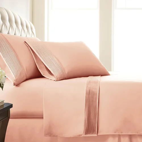 Miniatura 18 de Southshore Fine Linens®, juego de ropa de cama con bolsillo profundo, Microfibra, Negro, gemelo