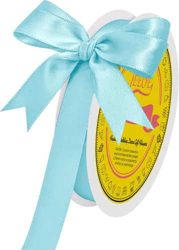 Miniatura 27 de Cinta de satén blanca antigua de doble cara de 1-1/2 pulgadas x 50 yardas, cinta de poliéster para envolver regalos, día de San Valentín, bodas