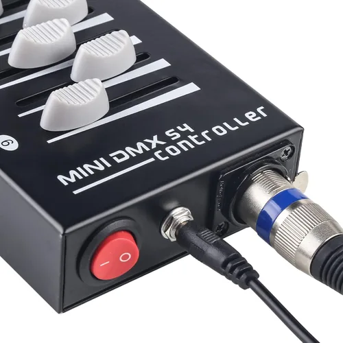 Miniatura 5 de Controlador DMX 54 Canales Mini DMX 512 para DJ, Escenario y Luces LED