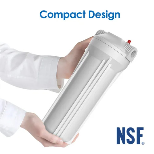 Miniatura 8 de SimPure Carcasa para filtro de agua para toda la casa, filtro de agua en línea para el hogar, filtro de sedimento universal de 10 pulgadas