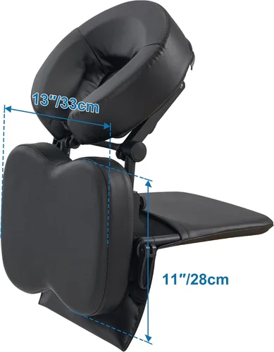 Miniatura 3 de Master Massage - Kit de cuna plegable para escritorio – Cojín ajustable para reposacabezas para mesa y escritorio – Kit de masaje versátil