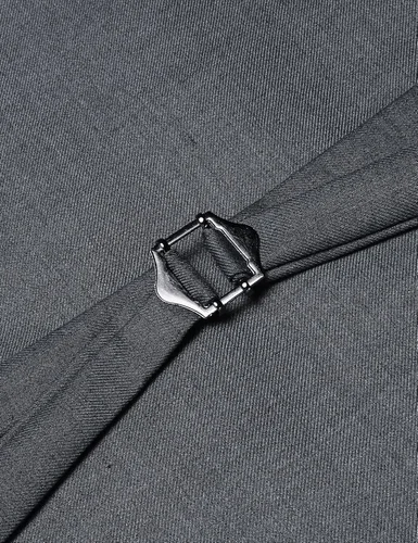 Miniatura 7 de COOFANDY Chaleco de traje de negocios para hombre chaleco ajustado para boda