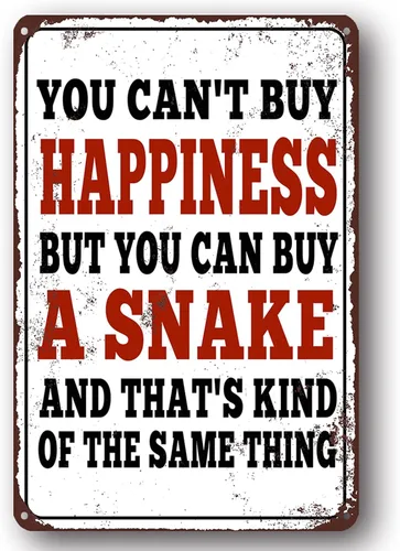 Miniatura 8 de Letrero divertido con texto en inglés «You Can't Buy Happiness BUT You Can Buy a Boat» para decoración de pared del hogar, 12 x 8 pulgadas
