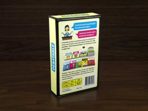 Miniatura 5 de Mindmade Debatable - Un Divertido Juego de Fiesta para Personas que Aman Discutir