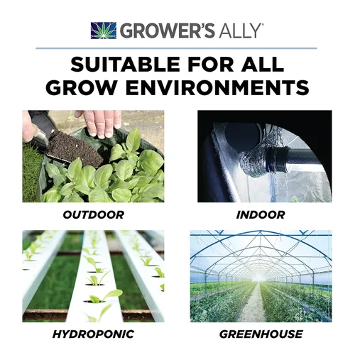 Miniatura 5 de Grower's Ally Spray para Ácaros Araña - Insecticida Listo para Usar contra Insectos y Ácaros Araña para Plantas de Interior y Exterior - Spray