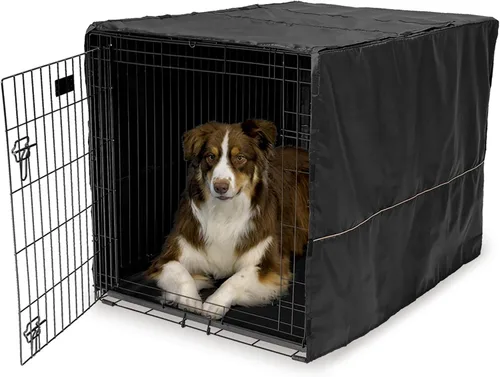 Miniatura 15 de MidWest Homes for Pets - Funda para jaula de perro, funda para jaula de perro con privacidad apta para jaulas de perro Midwest, solo funda