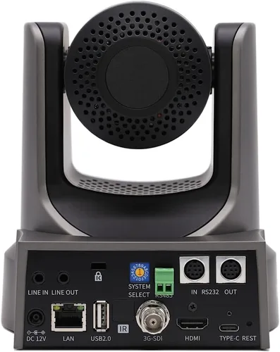 Miniatura 5 de PTZOptics Move SE 20x 1080p Full HD Advanced PTZ Cámara con zoom de inclinación panorámica y seguimiento automático para transmisión en vivo y Gris