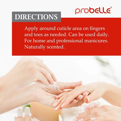 Miniatura 7 de Probelle Aceite botánico para cutículas de Kukui, acondiciona y suaviza las cutículas para un crecimiento saludable de las uñas y cutículas, 0.5