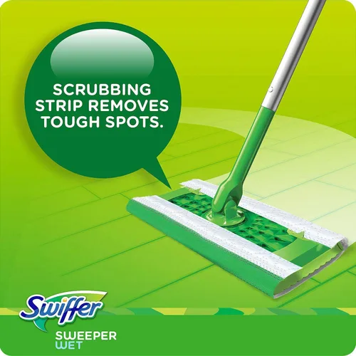 Miniatura 3 de Swiffer Sweeper - Recambio de paño húmedo, color blanco, 64
