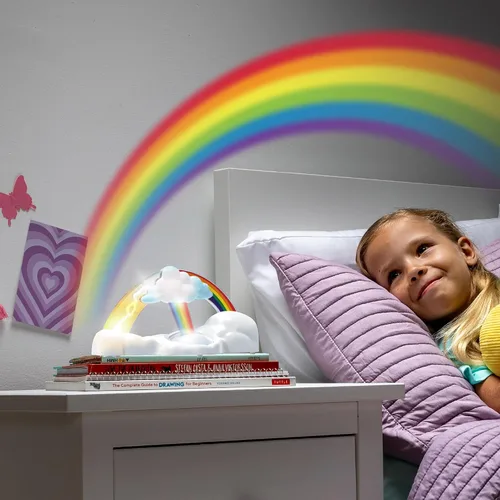 Miniatura 3 de Uncle Milton Rainbow in My Room 2.0 - Proyector de luz arcoíris, educativo y divertido