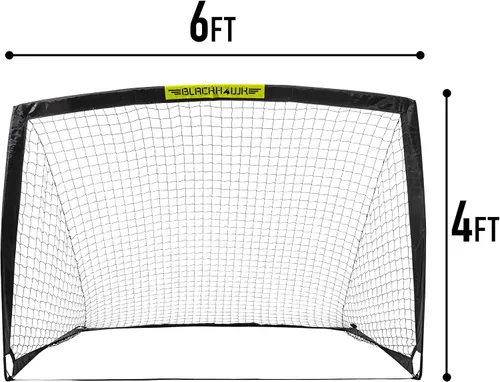 Miniatura 8 de Franklin Sports Blackhawk Backyard Soccer Goal - Portable Pop Up Soccer Nets - Youth + Adult Folding Indoor + Outdoor Goals - Multiple Sizes +