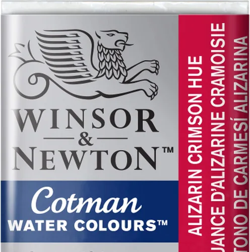 Miniatura 39 de Acuarela Cotman, tubo de 0.27 oz, color carmesí alizarina Gris de Payne