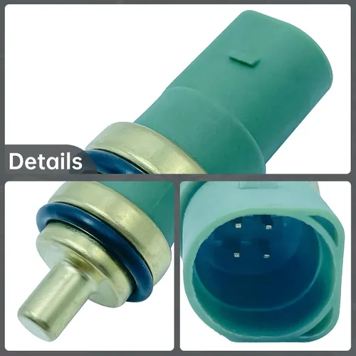 Miniatura 4 de Sensor de temperatura del refrigerante compatible con Vw Passat Beetle Golf Jetta Cabrio A4 S6 TT A6 S4 RS4 RS6 A8 S8 1998 1999 2000 2001 2002 2003