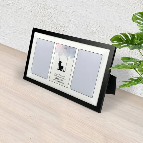 Miniatura 6 de Studio Decor Simply Essentials 3 Opening Black Collage Frame with Mat