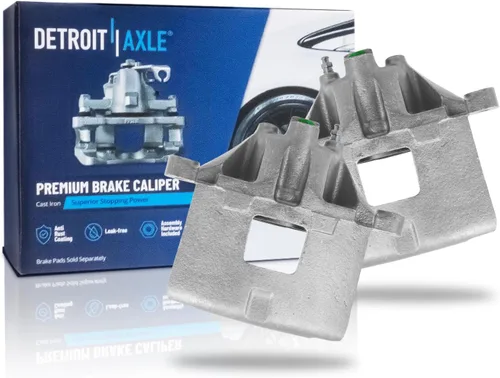 Miniatura 47 de Detroit Axle - Pinza de freno trasera izquierda para Chevrolet Equinox Captiva Sport GMC Terrain Saturn Vue Pontiac Torrent Pinza de freno lateral