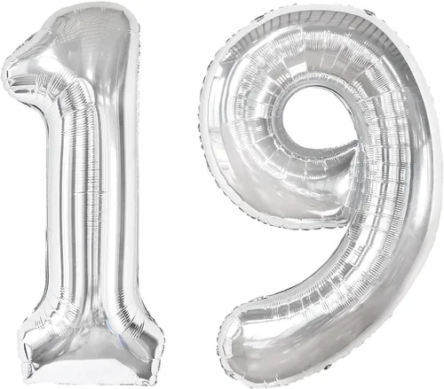 Miniatura 387 de Globo de cumpleaños número 4 dorado de 40 pulgadas, globos gigantes del número cuatro 14 24 34 40 44 2024, globos grandes de lámina de mylar para Oro