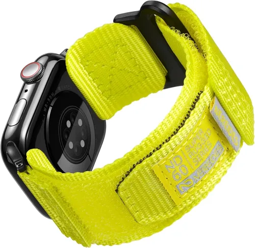 Miniatura 40 de Nereides Compatible con Correa de Apple Watch Ultra 3/2/1, Correa Deportiva de Nylon con Diseño Tejido para 49 mm (L, Negro)