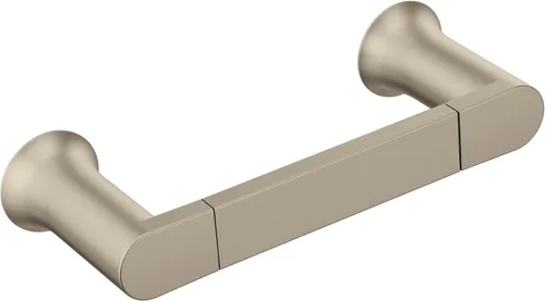 Miniatura 8 de Moen Genta LX Cromo Moderno Soporte de Toalla de 24 Pulgadas para Montar en Pared, Soporte de Toalla Individual para Baño, BH3824CH Cromado