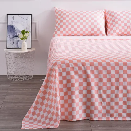 Miniatura 35 de Juego de sábanas de cama de 4 piezas - Tamaño completo - Juego de sábanas de cama de microfibra suave y duradera, bolsillo profundo, resistente a