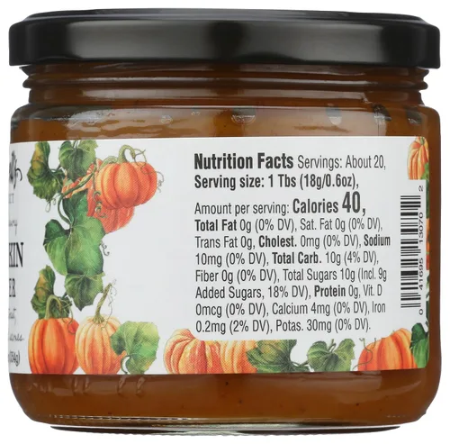 Miniatura 2 de Braswell's Mantequilla de calabaza gourmet: lote pequeño, especialidad reconocida, fabricada en Estados Unidos, desde 1946 (12.5 onzas)