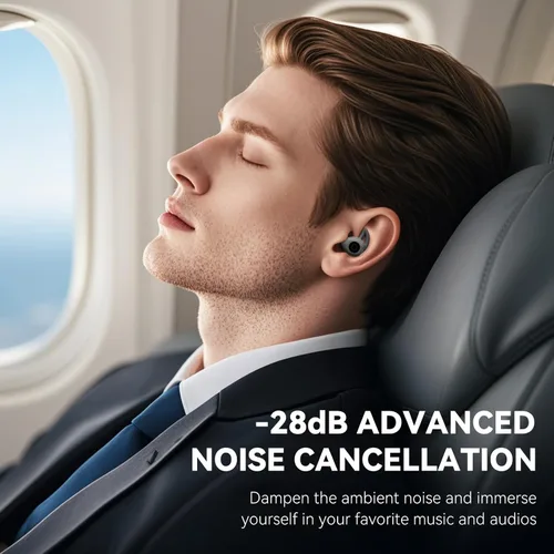 Miniatura 3 de Sleepals - Micro Auriculares para Dormir para Personas que Duermen de Lado, Audífonos para Dormir con Reducción de Ruido, Ajuste Suave y Cómodo