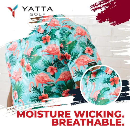 Miniatura 4 de YATTA GOLF Standout Performance - Polos de golf para hombre