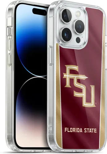 Miniatura 26 de Head Case Designs Funda de gel suave FSU Seminoles de la Universidad Estatal de Florida con licencia oficial compatible con Apple iPhone 13 Pro Max