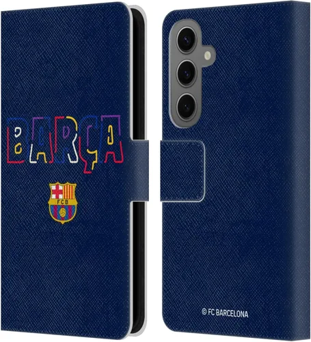 Miniatura 212 de Head Case Designs Funda de piel con licencia oficial del FC Barcelona Barca Crest Graphics para Samsung Galaxy A06 4G