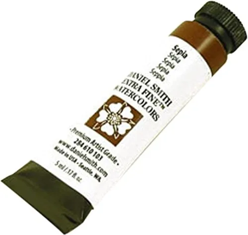 Miniatura 18 de Daniel Smith 284610109 Tubo de acuarela extrafino, 0.2 fl oz, verde submarino