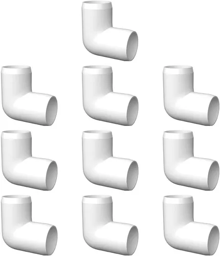 Miniatura 11 de Accesorios de PVC de 1-1/4 pulgadas, 5 vías (paquete de 4), conector de tubería de PVC de grado de muebles de 1-1/4 pulgadas, codo de PVC de 1-1/4