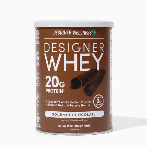 Polvo de proteína de suero 100 % premium de Designer Protein, 1020W130, 1, 1