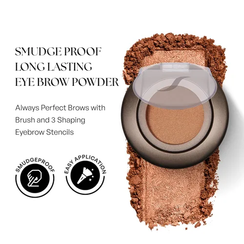 Miniatura 2 de Sorme Cosmetics Always Perfect Brows, marrón oscuro, 0.12 onzas