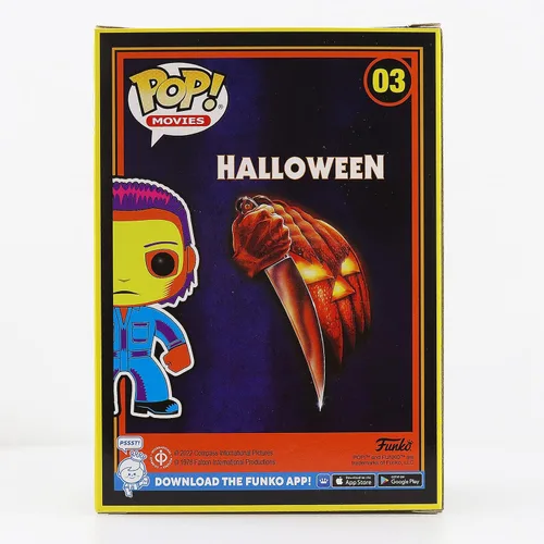 Miniatura 2 de Figura de vinilo de Halloween Michael Myers Black Light Pop! - Entertainment Earth Exclusivo