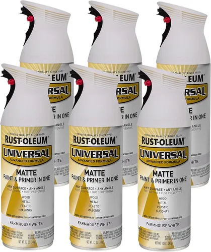 Miniatura 117 de Rust-Oleum 245197 Pintura en aerosol universal para todas las superficies, 12 onzas, negro satinado