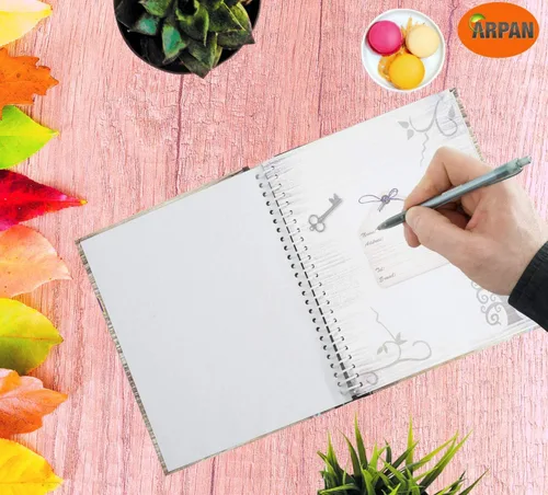 Miniatura 4 de Arpan Álbum de fotos de páginas magnéticas autoadhesivas grandes – 1 álbum de fotos con eslóganes inspiradores para la vida