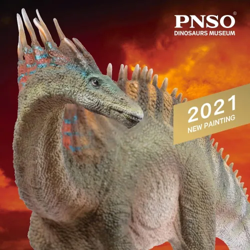 Miniatura 2 de PNSO- Series de dinosaurios de museos y modelos de animales prehistóricos.