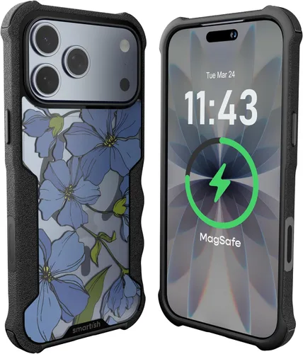 Miniatura 67 de Smartish Funda para iPhone 12 Pro Max Armor - Gripzilla [resistente + protectora] Funda de agarre delgada y resistente - Black Tie Affair