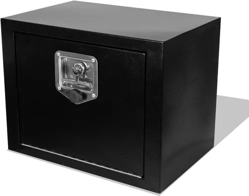 Caja de Herramientas Bajo la Carrocería de 18 Pulgadas, Caja de Herramientas Resistente para Bajo la Carrocería del Camión con Pestillo de Mango en