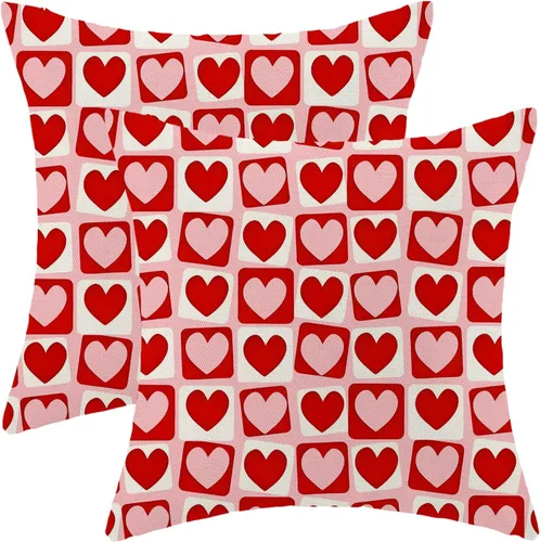 Miniatura 66 de CXMEIFLY Juego de 2 fundas de almohada de Pascua de 18 x 18 pulgadas para decoración vintage de conejo, con lazo de primavera, conejo, para Pascua02