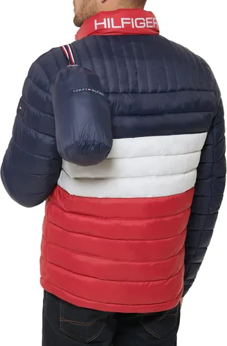 Miniatura 4 de Tommy Hilfiger Ultra Loft Chaqueta inflada, ligera y plegable para hombre, tallas estándar, grandes y altas