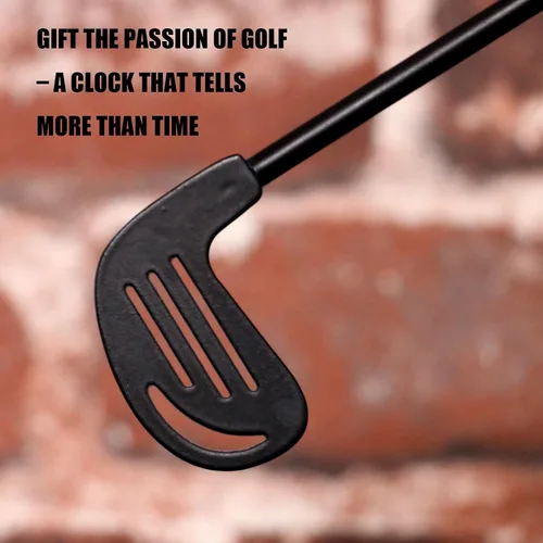 Miniatura 4 de Regalos de golf para hombres, papá, mujeres, hermano, jefes, palos de golf, reloj de escritorio, accesorios de escritorio geniales para compañeros