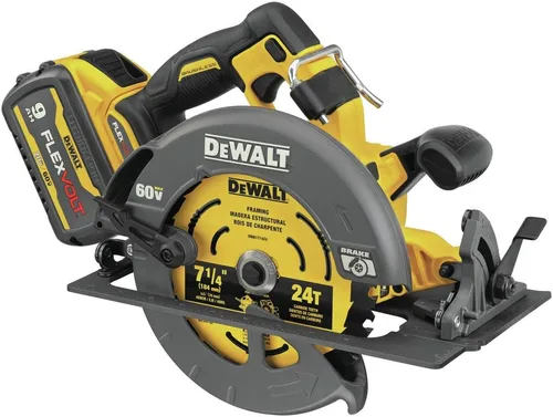 Miniatura 3 de DEWALT FLEXVOLT 60V MAX* Sierra circular con kit de freno, 7-1/4 pulgadas (DCS578X2)