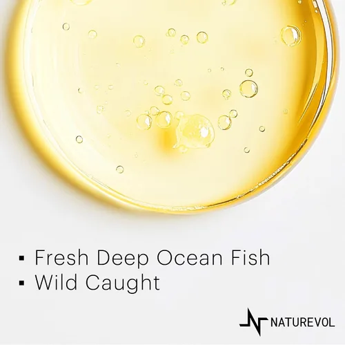 Miniatura 4 de Aceite de pescado omega-3 de triple fuerza 4200 mg – 1200 mg EPA + 900 mg DHA Cápsulas blandas sin eructos de alta potencia Aceite de pescado