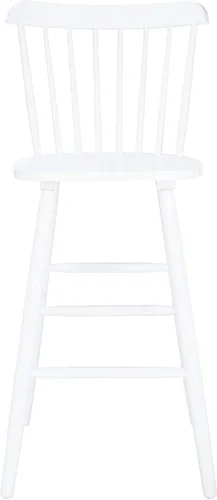 Miniatura 14 de SAFAVIEH Muebles - Juego de 2 taburetes de bar Galena - Negro - Madera maciza - Diseño moderno de línea limpia - Ideal para cocina, zona de bar