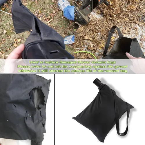 Miniatura 4 de Bolso para hombro 5140125-95 para soplador de hojas, Compatible con soplador Black & Decker BV3100/BV2900, 5140125-95 Bolso para hombro/Bolsa