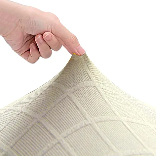 Miniatura 5 de KELUINA - Fundas elásticas para silla con respaldo de alas geométricas rómbicas – Funda protectora reutilizable para silla de brazos, fundas