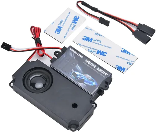 Juego de simulador de sonido de motor de 2ª generación de coche a control remoto, simulador de sonido de motor de automóvil a control remoto, módulo