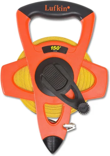 Miniatura 8 de Lufkin FE200D 1/2" x 200' Cinta métrica de ingeniero de fibra de vidrio Hi-Viz® naranja, 1