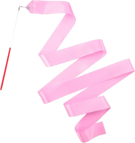 Miniatura 2 de 12 cintas de baile rosa claro, recuerdos de fiesta rosa, bailarina para niños, niñas, gimnasia, princesa, ballet, decoración de fiesta de cumpleaños